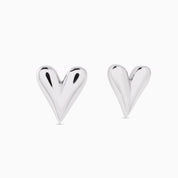 HEARTSTOPPER STUD EARRINGS best gold plated tarnish and water resistant piece by Irish Jewellery brand - Lynott Jewellery