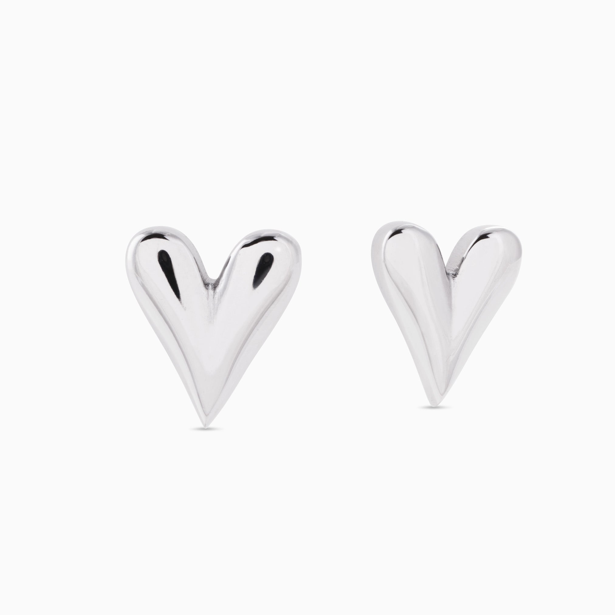 HEARTSTOPPER STUD EARRINGS best gold plated tarnish and water resistant piece by Irish Jewellery brand - Lynott Jewellery