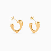 ATHENA HOOP best gold plated tarnish and water resistant piece by Irish Jewellery brand - Lynott Jewellery