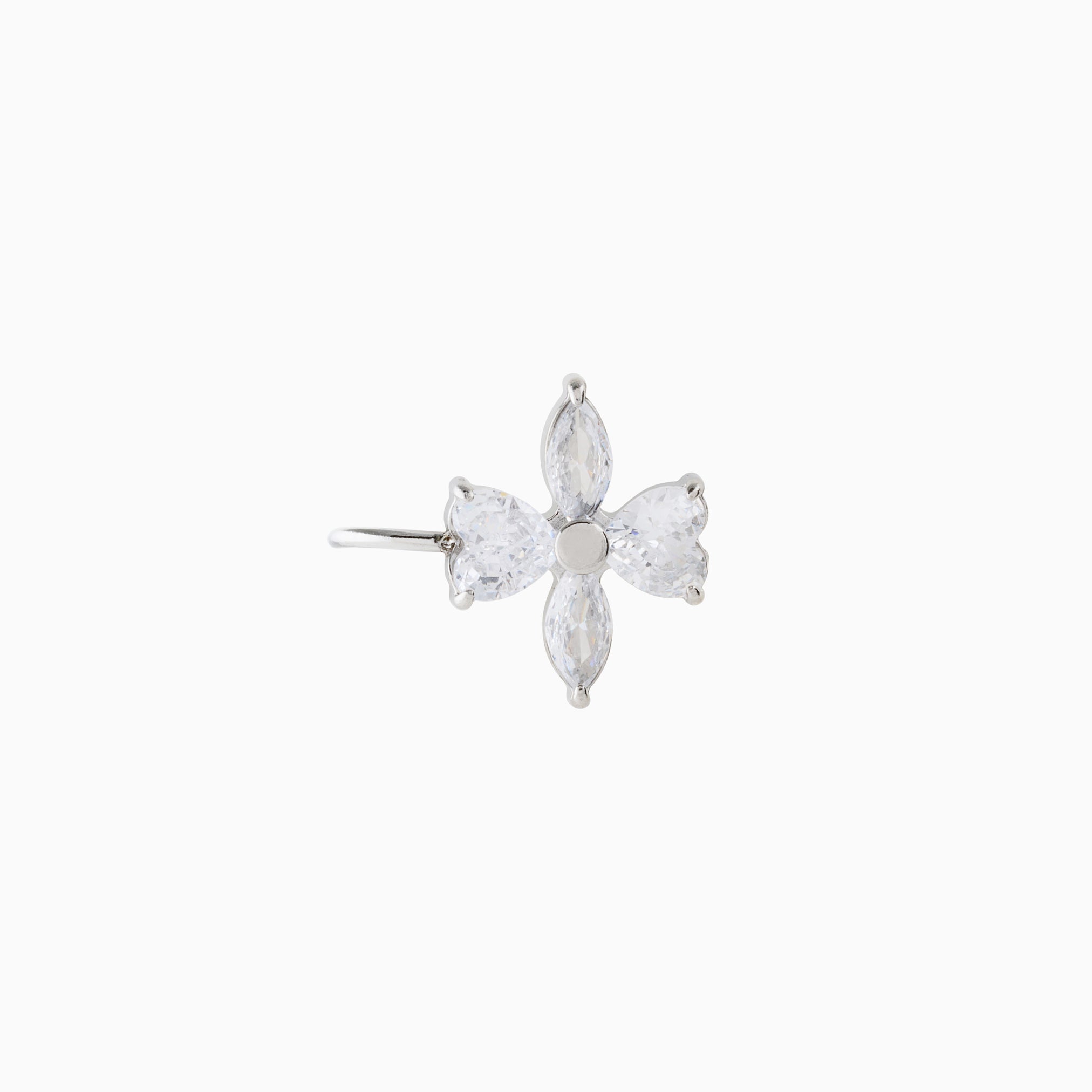 LOTUS EAR CUFF best gold plated tarnish and water resistant piece by Irish Jewellery brand - Lynott Jewellery