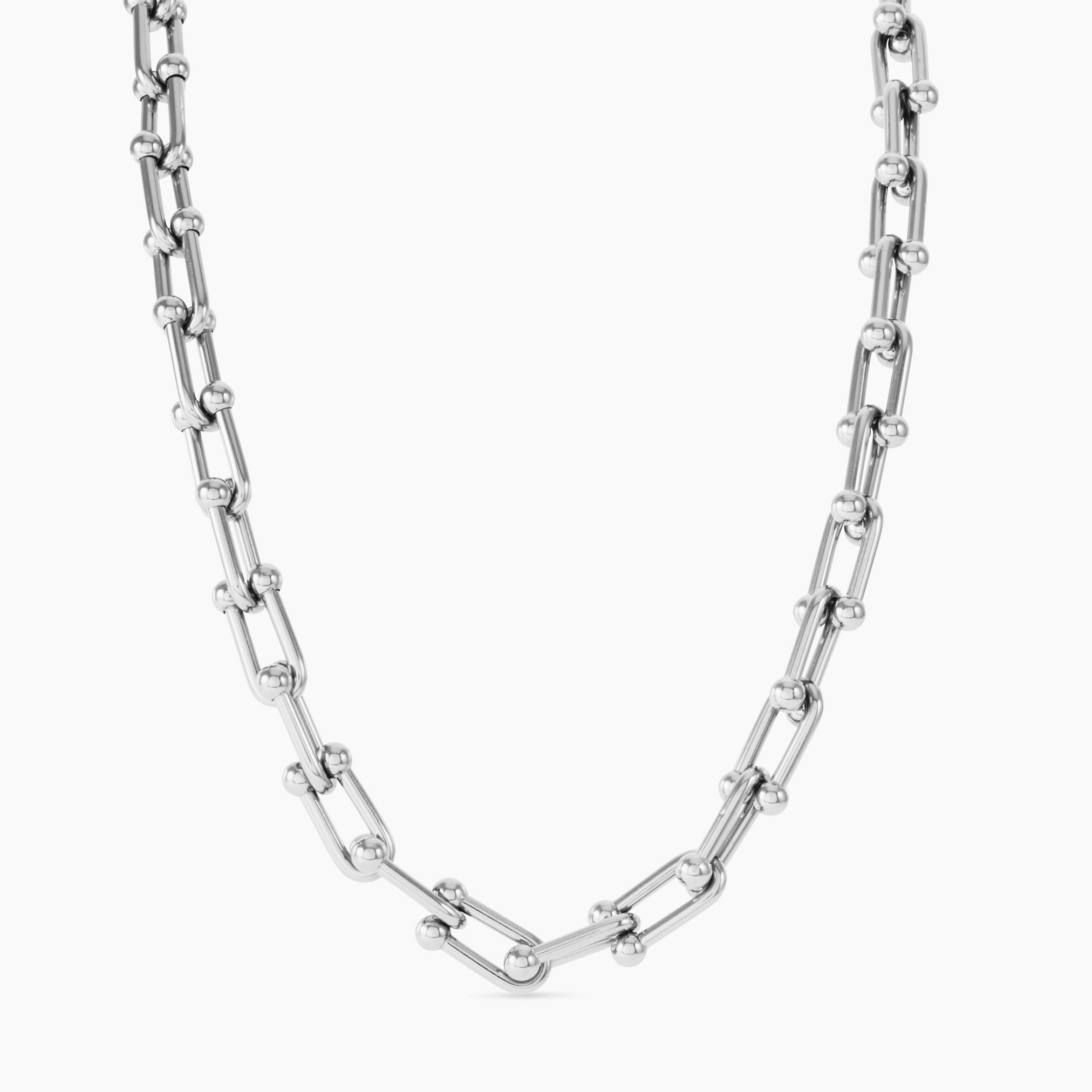 STATEMENT LINK CHAIN NECKLACE best gold plated tarnish and water resistant piece by Irish Jewellery brand - Lynott Jewellery