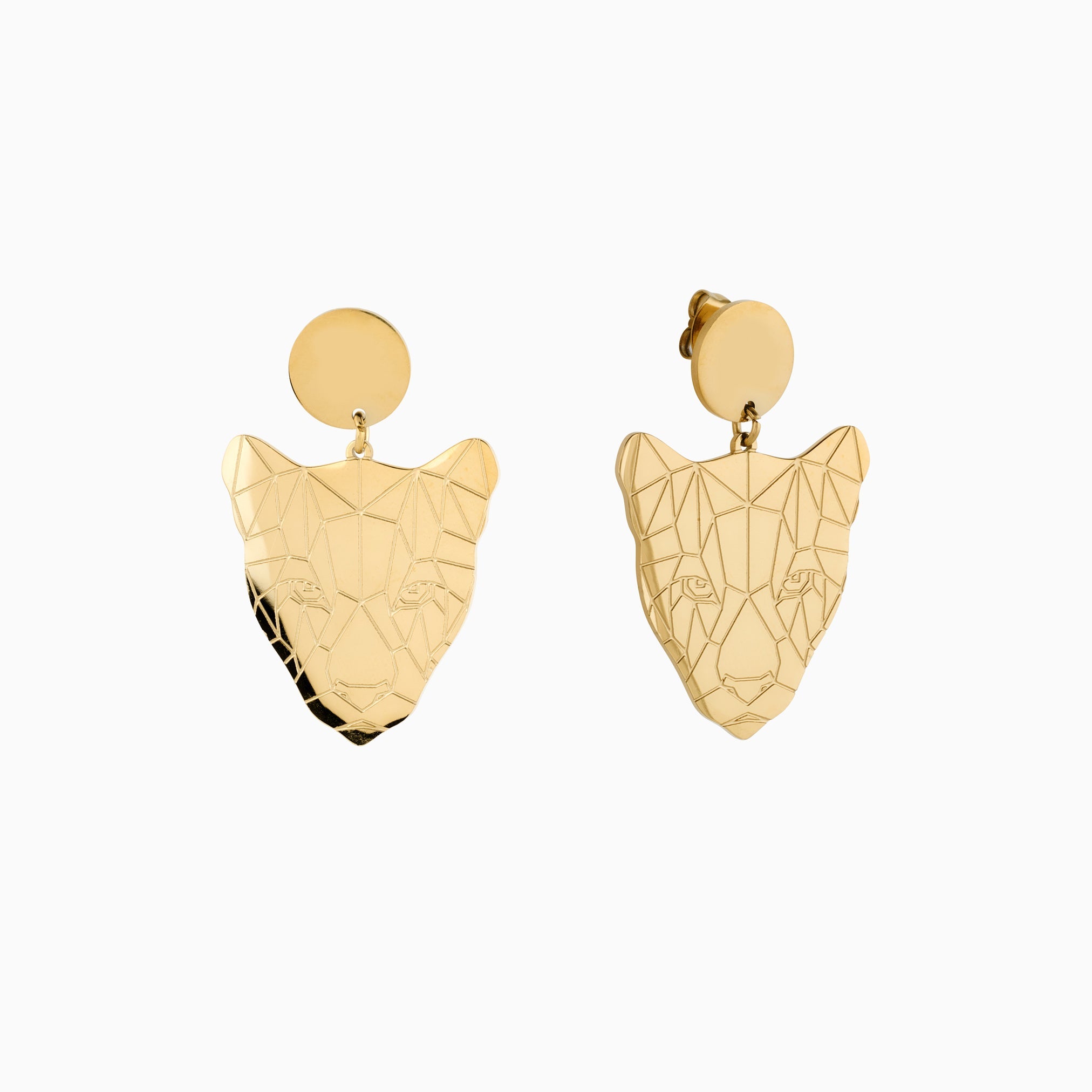 WILD CHARM EARRINGS best gold plated tarnish and water resistant piece by Irish Jewellery brand - Lynott Jewellery