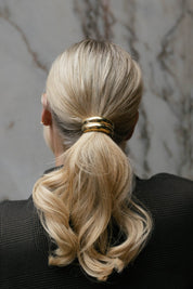 EVERYDAY HAIR TIE best gold plated tarnish and water resistant piece by Irish Jewellery brand - Lynott Jewellery