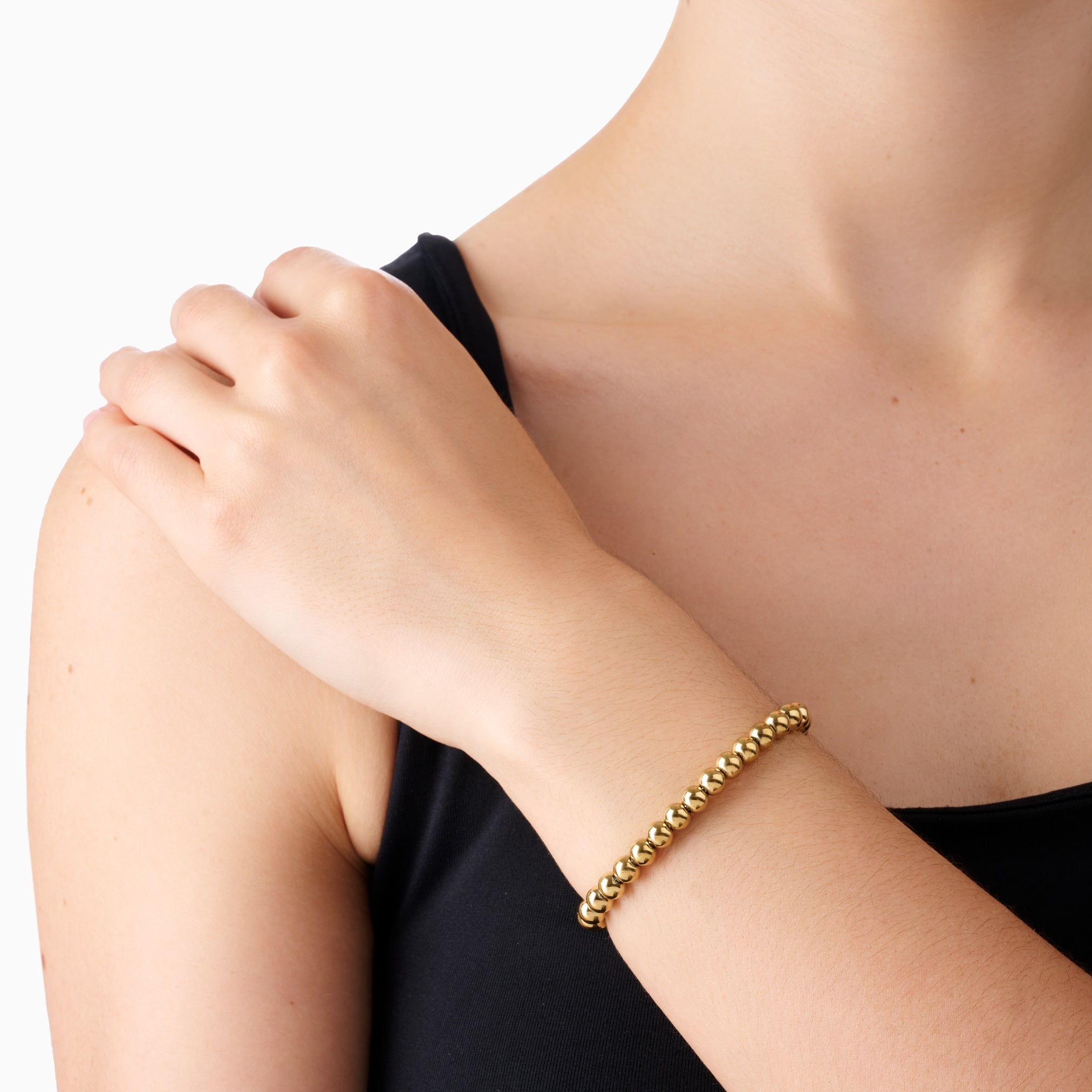 PURE BRACELET best gold plated tarnish and water resistant piece by Irish Jewellery brand - Lynott Jewellery
