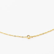 GLOW NECKLACE best gold plated tarnish and water resistant piece by Irish Jewellery brand - Lynott Jewellery
