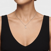 SPARKLE INITIAL NECKLACE best gold plated tarnish and water resistant piece by Irish Jewellery brand - Lynott Jewellery