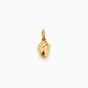 LAUREN X LYNOTT SINGLE LENNAN HEART CHARM best gold plated tarnish and water resistant piece by Irish Jewellery brand - Lynott Jewellery
