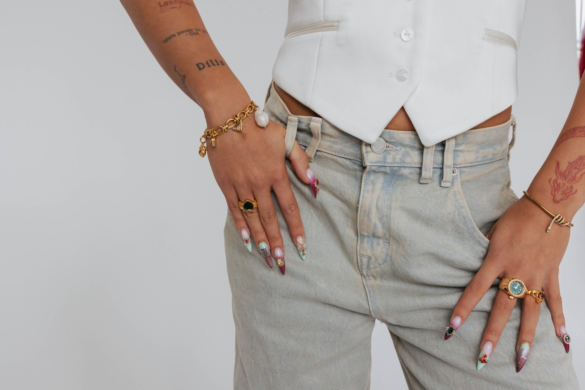 LAUREN X LYNOTT SINGLE LENNAN HEART CHARM best gold plated tarnish and water resistant piece by Irish Jewellery brand - Lynott Jewellery