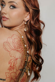 LAUREN X LYNOTT SINGLE OLTA CHARM best gold plated tarnish and water resistant piece by Irish Jewellery brand - Lynott Jewellery