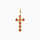 LAUREN X LYNOTT SINGLE O MO DHIA CROSS CHARM