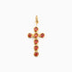 LAUREN X LYNOTT SINGLE O MO DHIA CROSS CHARM