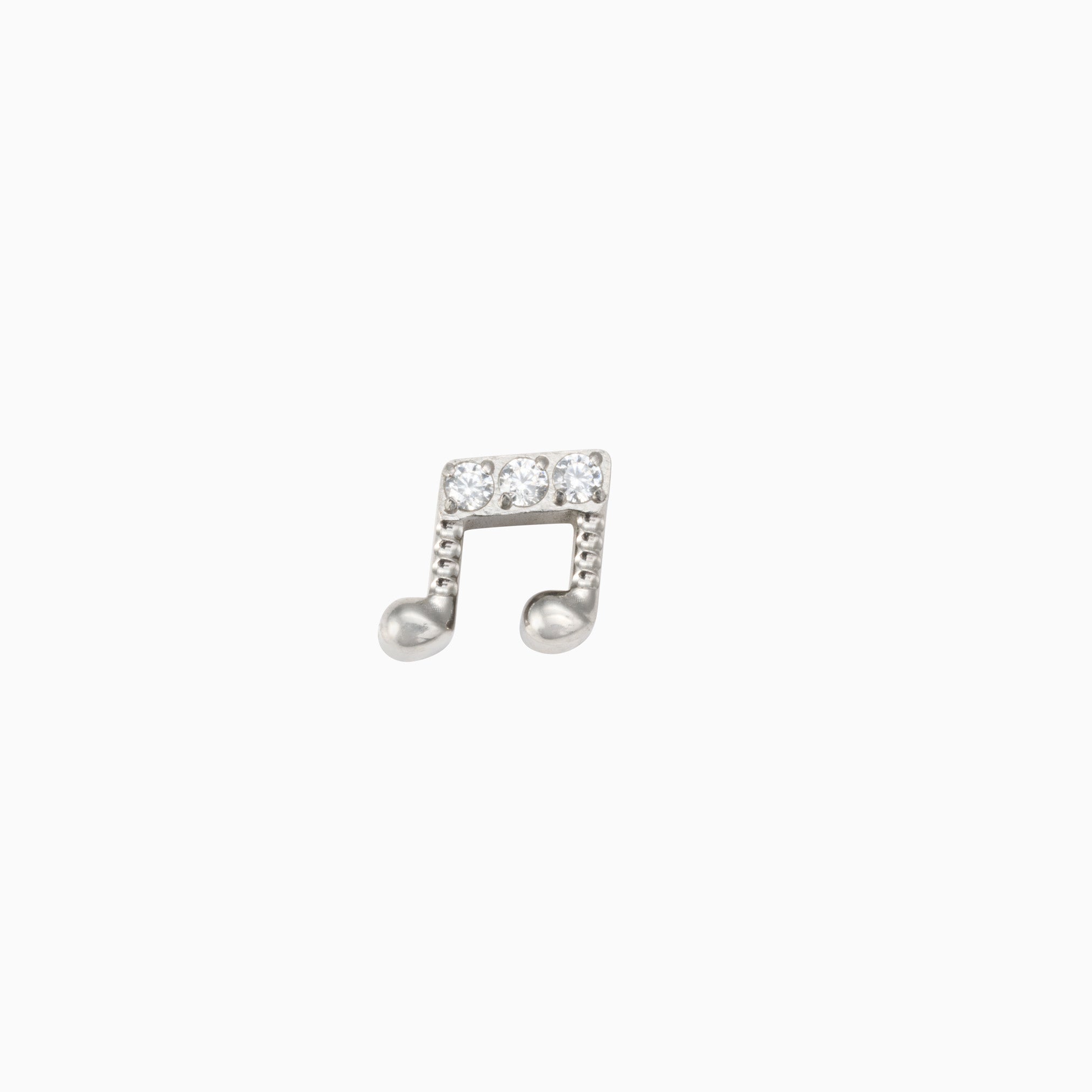 MELODY FLAT BACK INDIVIDUAL STUD best gold plated tarnish and water resistant piece by Irish Jewellery brand - Lynott Jewellery