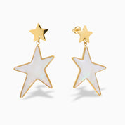 STARSTRUCK ENAMEL DROP DOWN EARRING