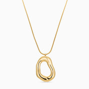 COOL GIRL LARGE PENDANT NECKLACE