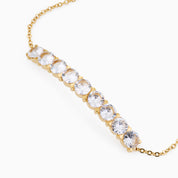 HALF N HALF DAINTY BRACELET