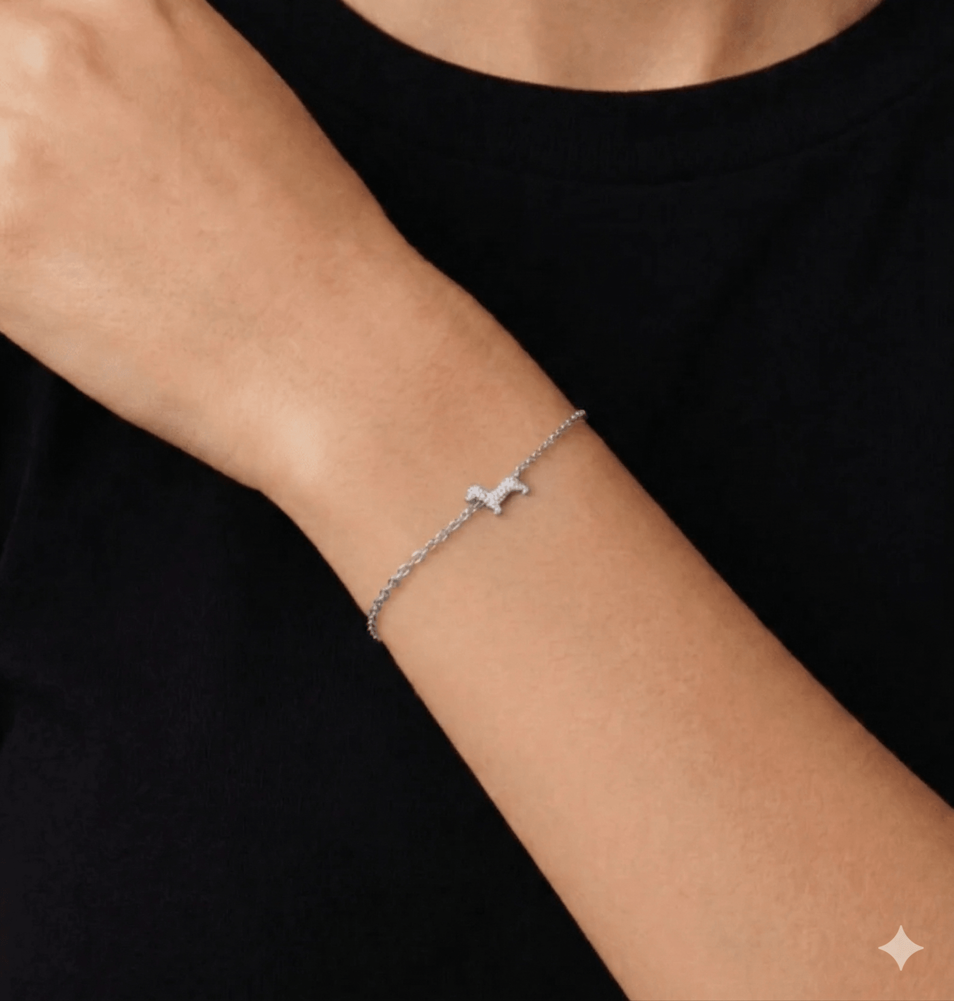 THE SLINKY BRACELET best gold plated tarnish and water resistant piece by Irish Jewellery brand - Lynott Jewellery