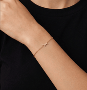 THE SLINKY BRACELET best gold plated tarnish and water resistant piece by Irish Jewellery brand - Lynott Jewellery