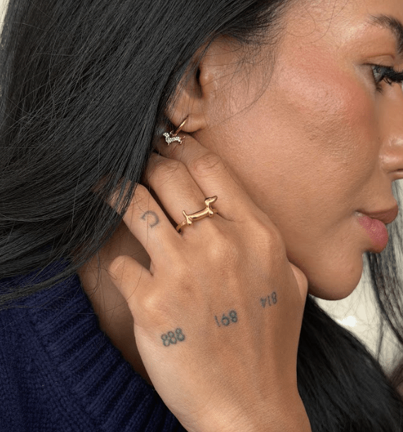 THE SLINKY ADJUSTABLE RING best gold plated tarnish and water resistant piece by Irish Jewellery brand - Lynott Jewellery