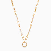 RACHEL GORRY - SHANNON NECKLACE (T - Bar Add on available!) best gold plated tarnish and water resistant piece by Irish Jewellery brand - Lynott Jewellery