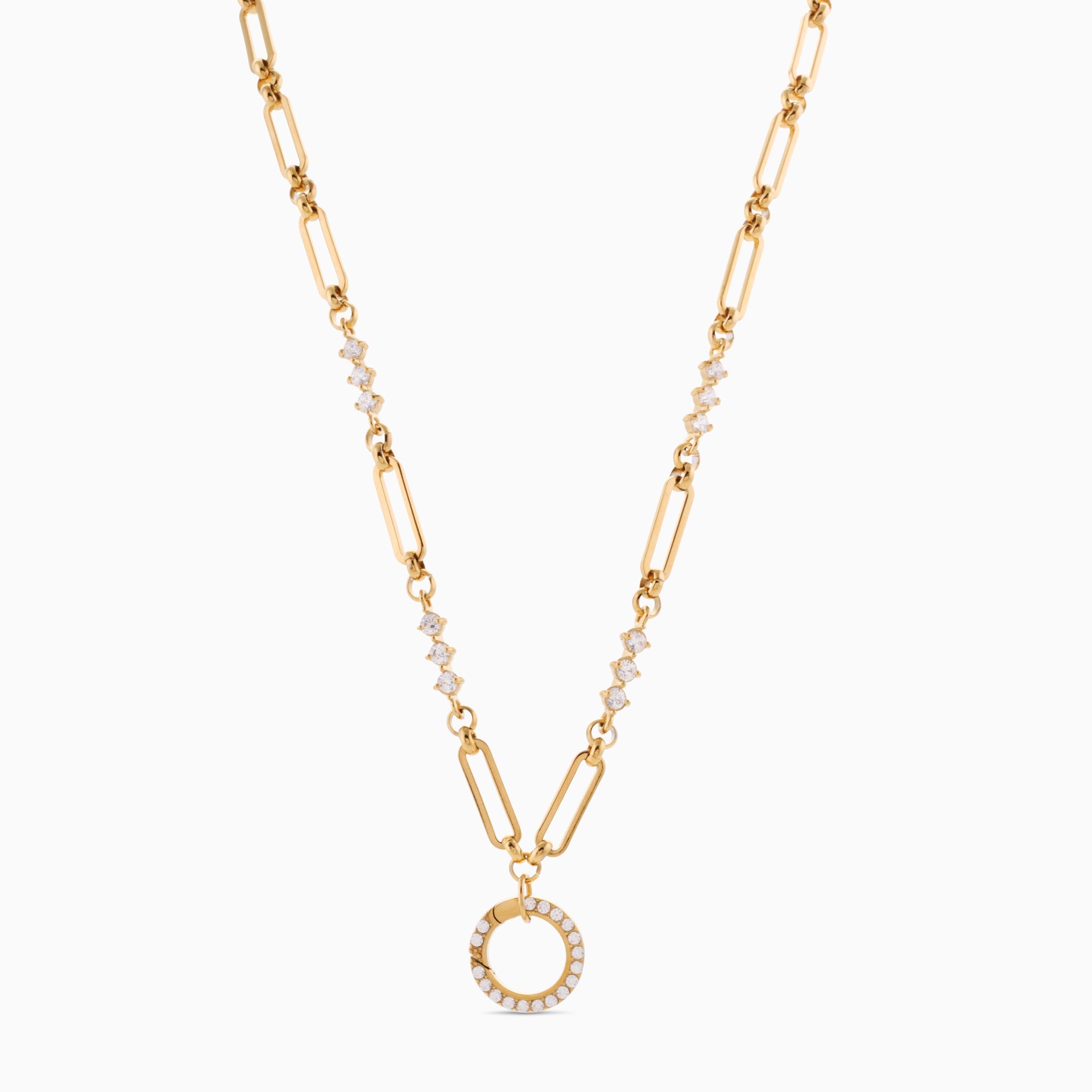 RACHEL GORRY - SHANNON NECKLACE (T - Bar Add on available!) best gold plated tarnish and water resistant piece by Irish Jewellery brand - Lynott Jewellery