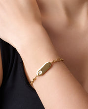 FOREVER YOURS ENGRAVABLE BAR BRACELET