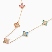 PASSIONATE MULTI NECKLACE best gold plated tarnish and water resistant piece by Irish Jewellery brand - Lynott Jewellery