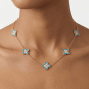 PASSIONATE BLUE NECKLACE