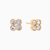 TOTAL GLAM STUDS best gold plated tarnish and water resistant piece by Irish Jewellery brand - Lynott Jewellery