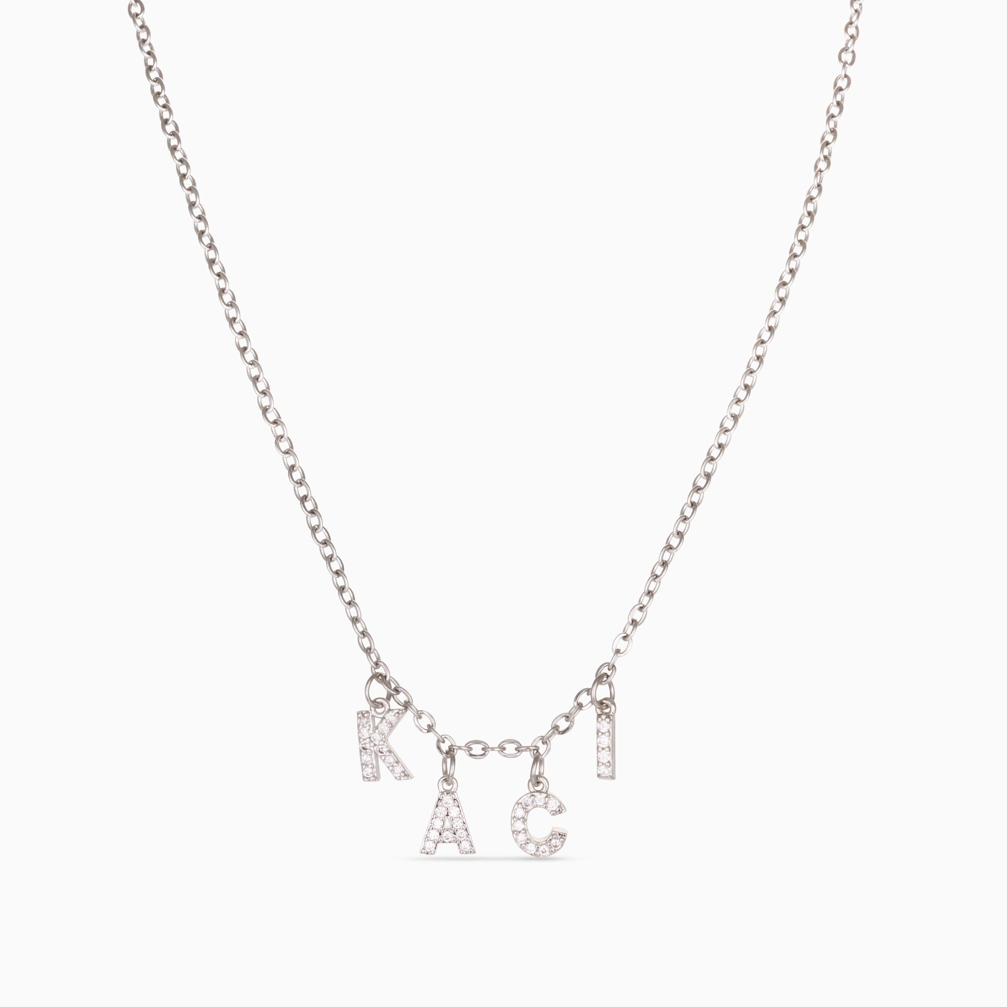 PERSONALISED NAME NECKLACE best gold plated tarnish and water resistant piece by Irish Jewellery brand - Lynott Jewellery