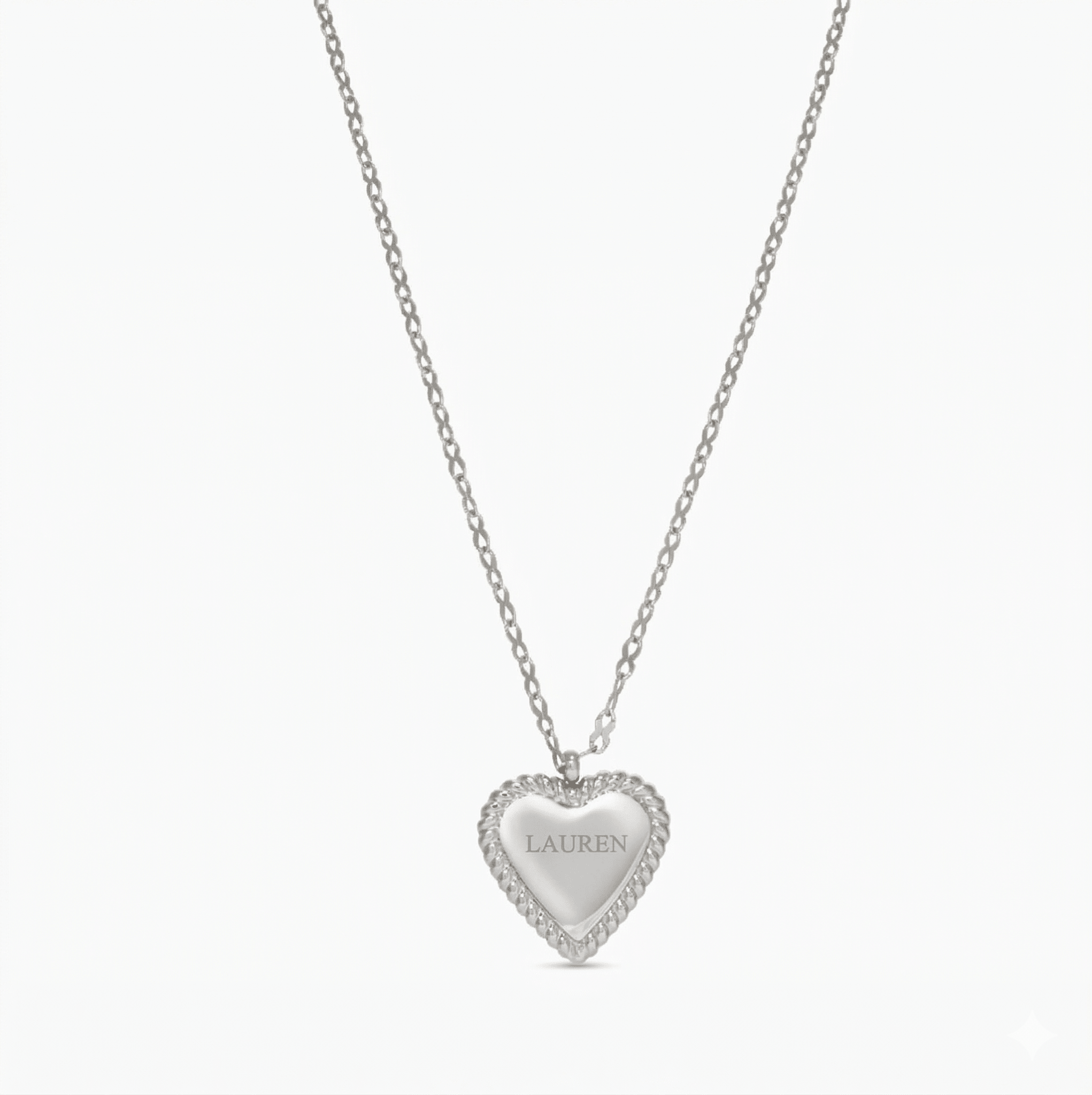 ENGRAVABLE HEART PENDANT NECKLACE best gold plated tarnish and water resistant piece by Irish Jewellery brand - Lynott Jewellery
