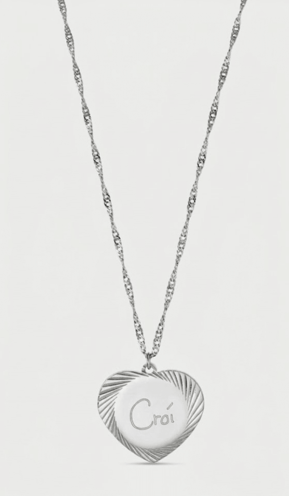 ALL MY HEART ENGRAVABLE NECKLACE best gold plated tarnish and water resistant piece by Irish Jewellery brand - Lynott Jewellery