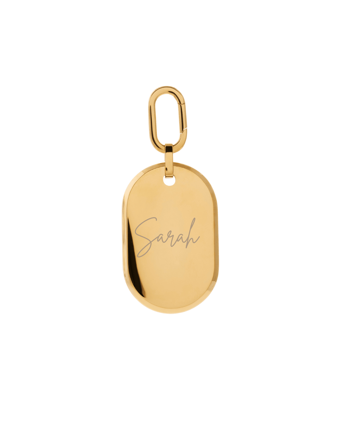 LYNOTT ENGRAVABLE KEY RING best gold plated tarnish and water resistant piece by Irish Jewellery brand - Lynott Jewellery