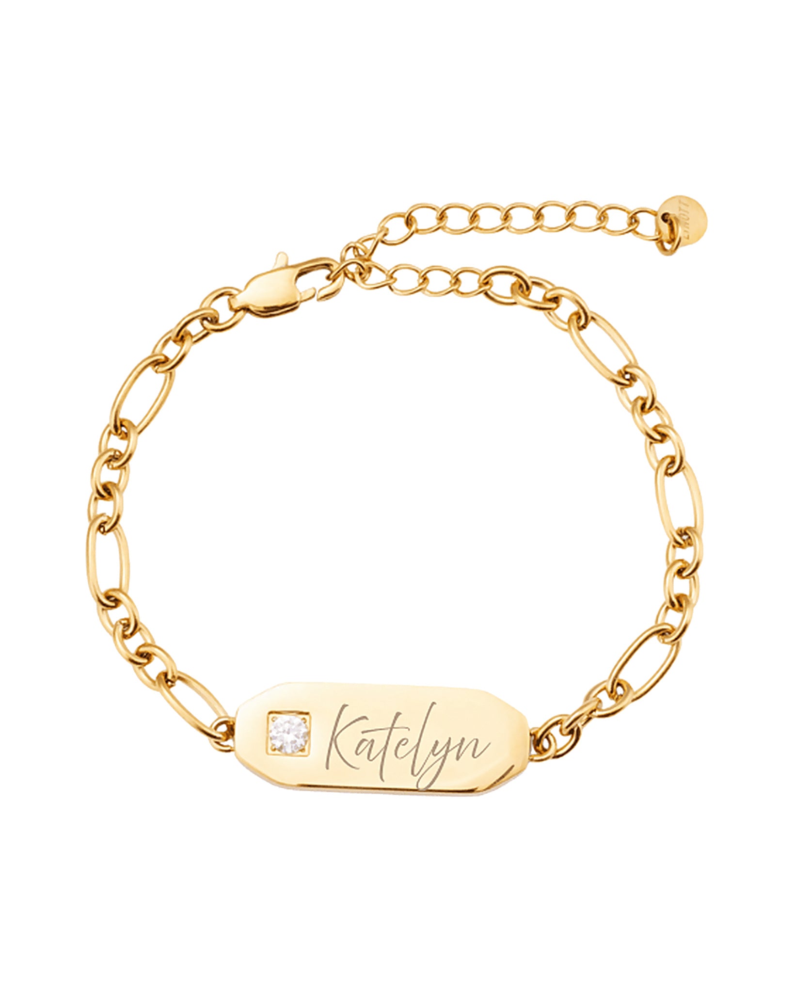 FOREVER YOURS ENGRAVABLE BAR BRACELET