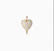 CRYSTAL HEART WELDING CHARM