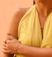 MEGAN FORTE CLARKE LOUD MOUTH CLADDAGH NECKLACE best gold plated tarnish and water resistant piece by Irish Jewellery brand - Lynott Jewellery