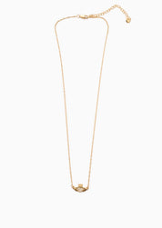 HEART CROWN NECKLACE best gold plated tarnish and water resistant piece by Irish Jewellery brand - Lynott Jewellery