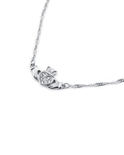 HEART CROWN CLADDAGH BRACELET