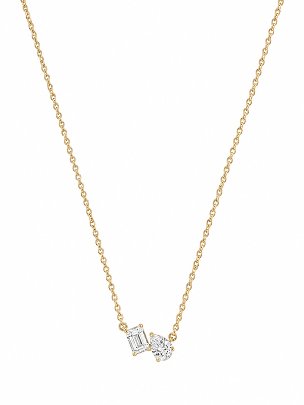 MOI ET TOI NECKLACE best gold plated tarnish and water resistant piece by Irish Jewellery brand - Lynott Jewellery