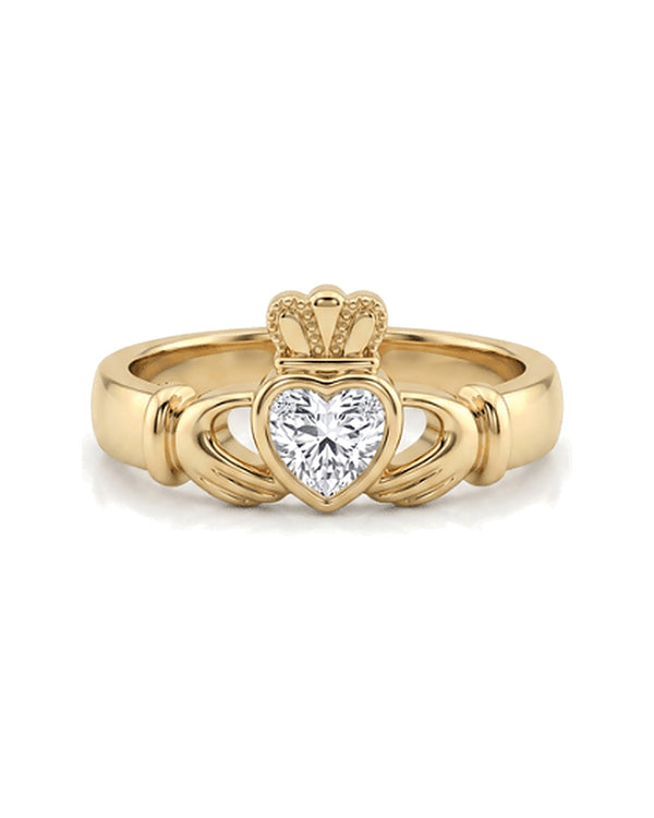 PINKY CLADDAGH RING