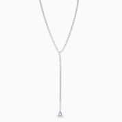 VIBES DROP DOWN TENNIS NECKLACE best gold plated tarnish and water resistant piece by Irish Jewellery brand - Lynott Jewellery