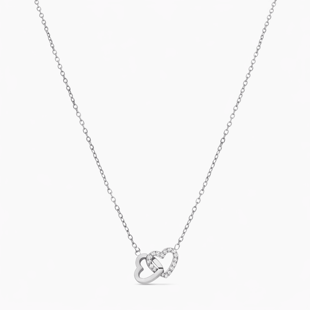 INFINITY HEART NECKLACE best gold plated tarnish and water resistant piece by Irish Jewellery brand - Lynott Jewellery