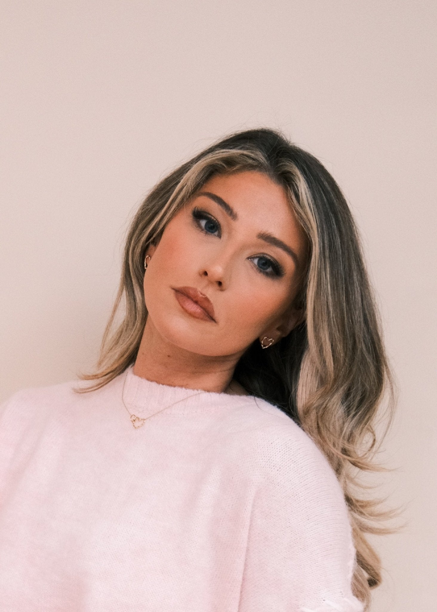 BIG SIS & LITTLE SIS LOVE STUD EARRNING best gold plated tarnish and water resistant piece by Irish Jewellery brand - Lynott Jewellery