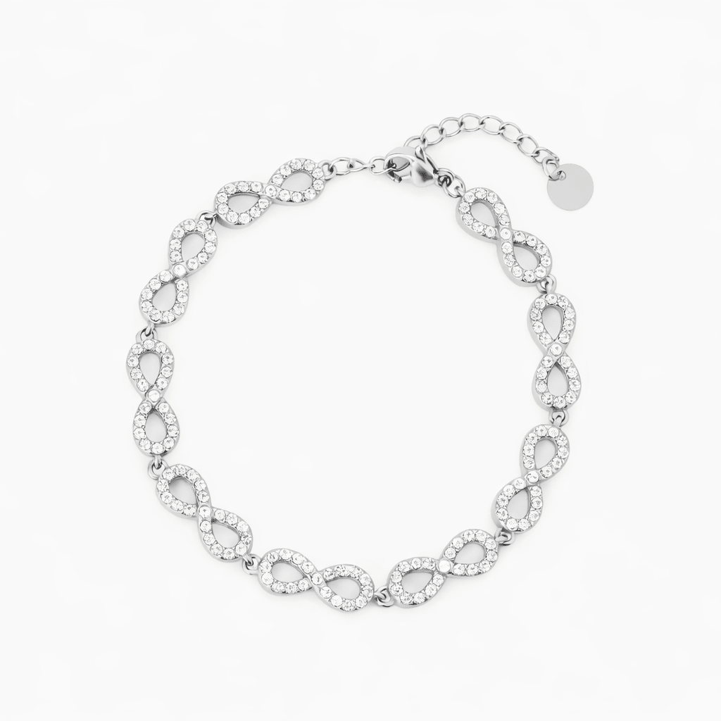 FOREVER INFINITY BRACELET best gold plated tarnish and water resistant piece by Irish Jewellery brand - Lynott Jewellery