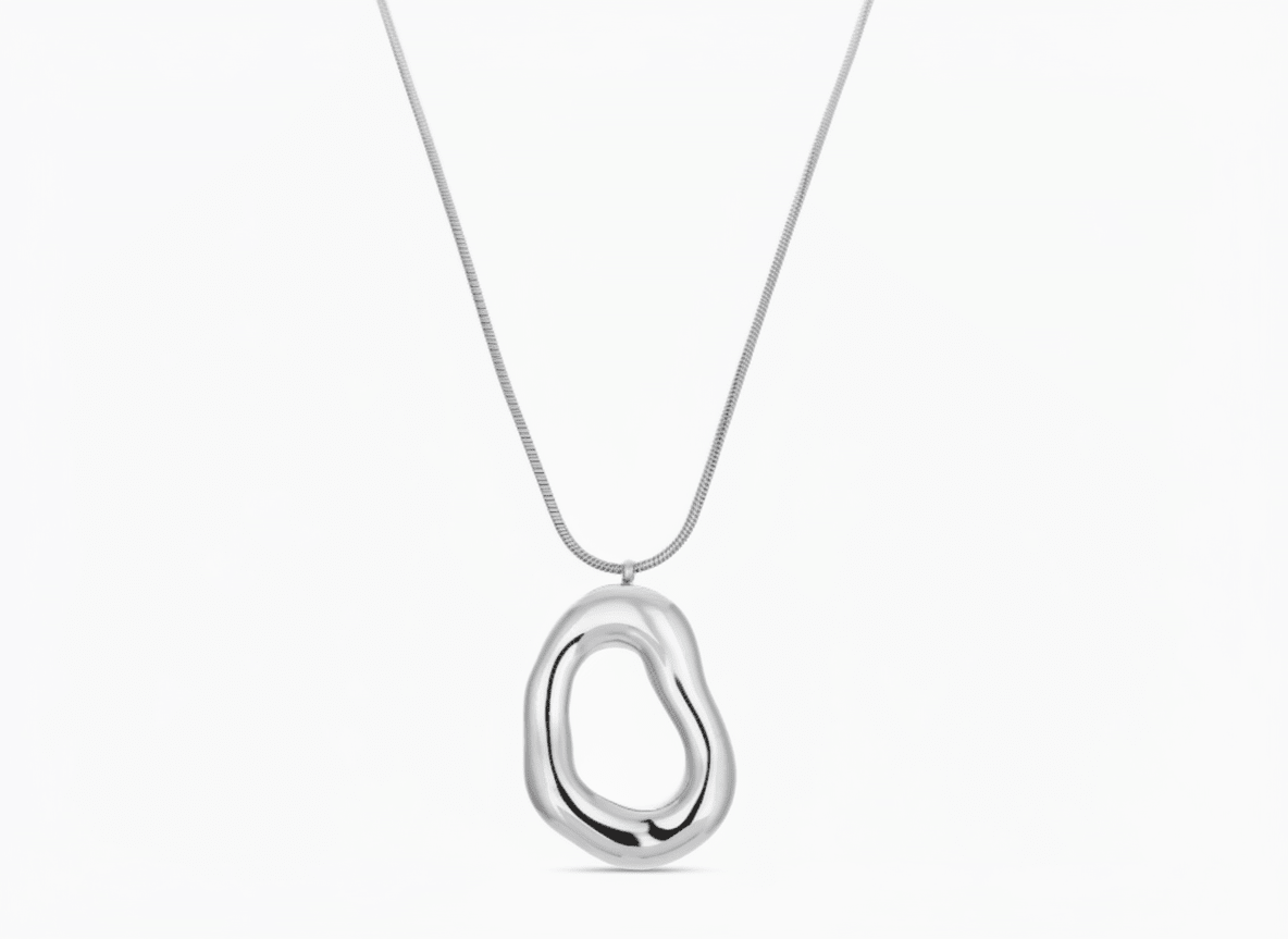 COOL GIRL LARGE PENDANT NECKLACE best gold plated tarnish and water resistant piece by Irish Jewellery brand - Lynott Jewellery