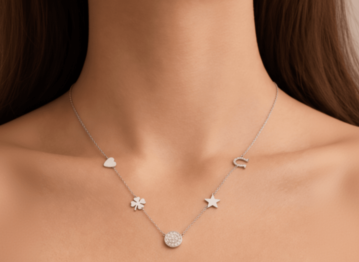 LUCK OF IRISH NECKLACE best gold plated tarnish and water resistant piece by Irish Jewellery brand - Lynott Jewellery