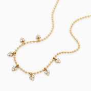 SOFT HEART NECKLACE best gold plated tarnish and water resistant piece by Irish Jewellery brand - Lynott Jewellery