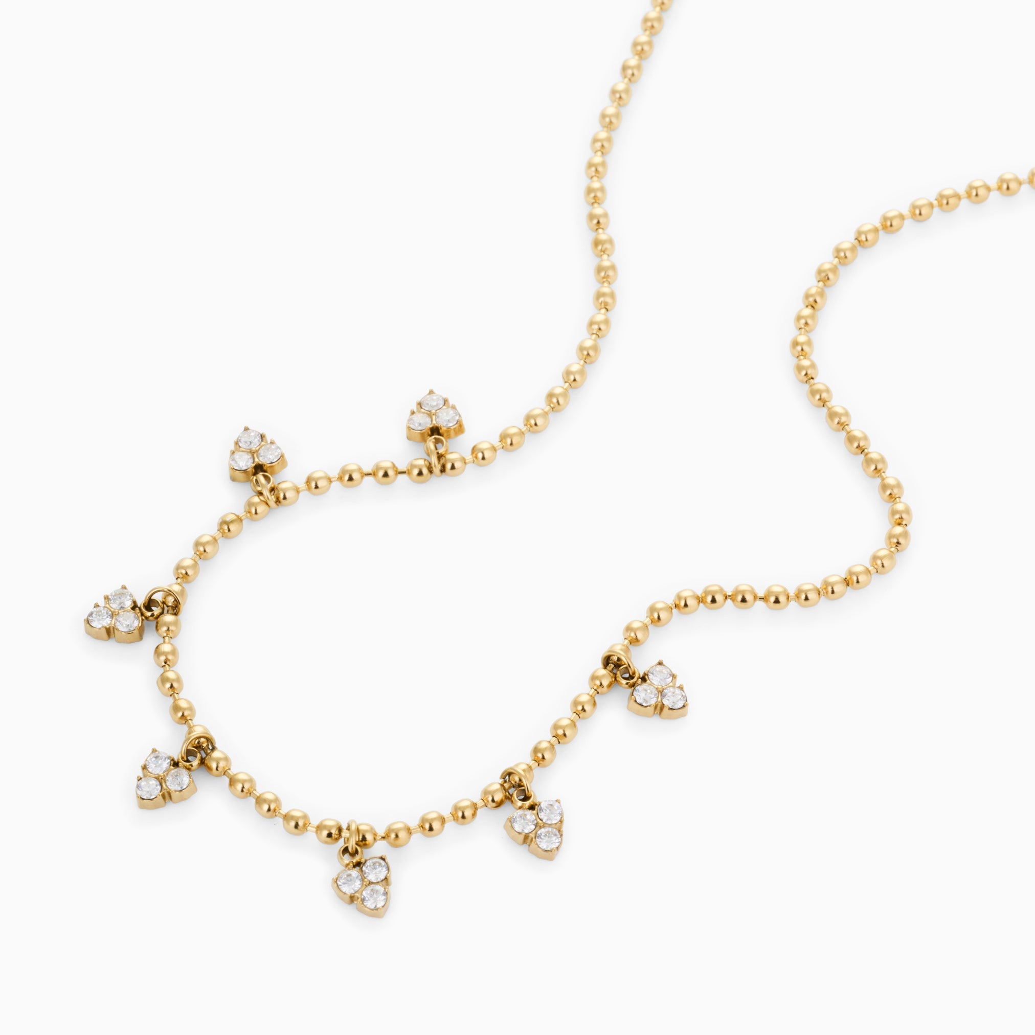 SOFT HEART NECKLACE best gold plated tarnish and water resistant piece by Irish Jewellery brand - Lynott Jewellery