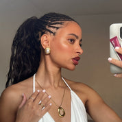 MOONSTONE VINTAGE EARRING best gold plated tarnish and water resistant piece by Irish Jewellery brand - Lynott Jewellery