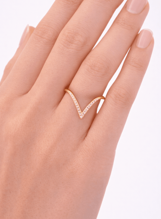 HER THROWN ADJUSTABLE RING best gold plated tarnish and water resistant piece by Irish Jewellery brand - Lynott Jewellery
