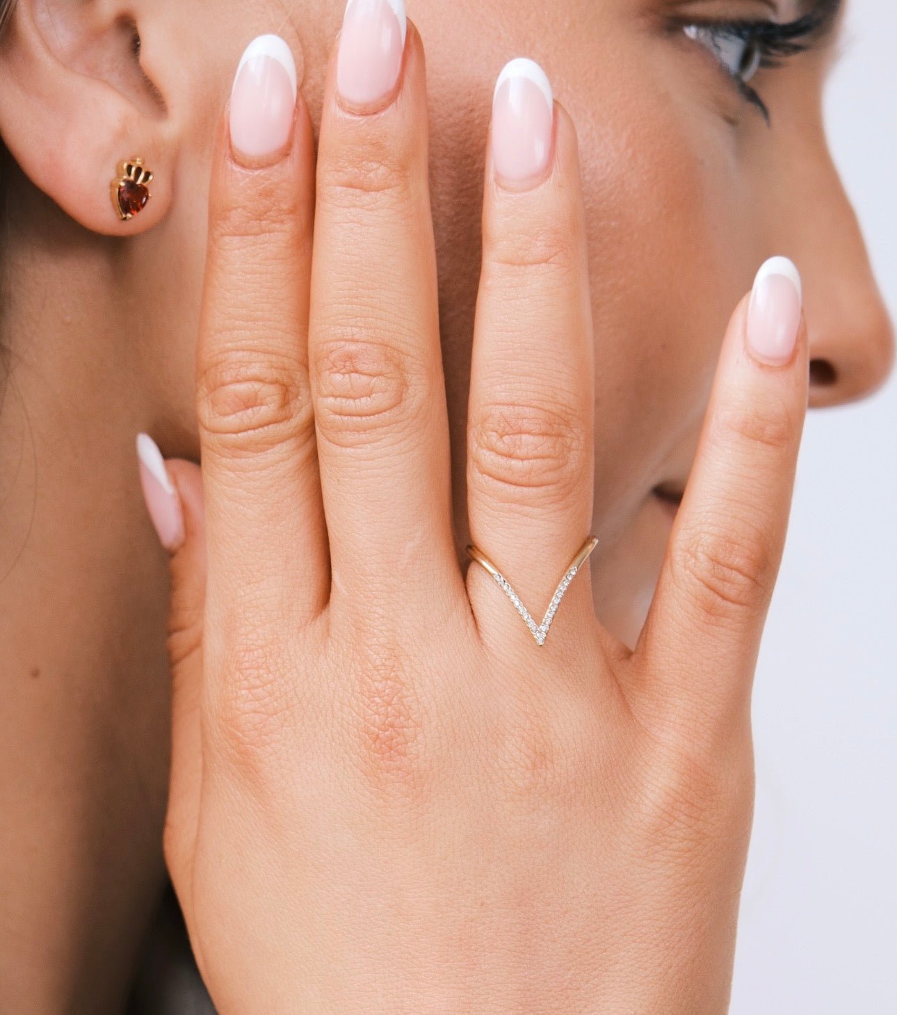 HER THROWN ADJUSTABLE RING best gold plated tarnish and water resistant piece by Irish Jewellery brand - Lynott Jewellery